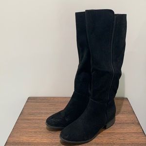 •SOLD• Faux Suede Knee High Boots